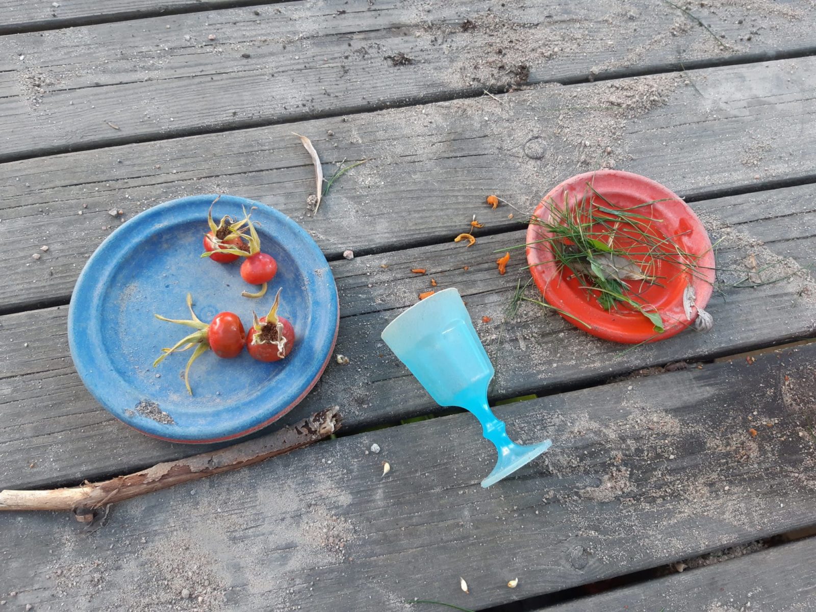 Hiekkaleluja kattauksessa